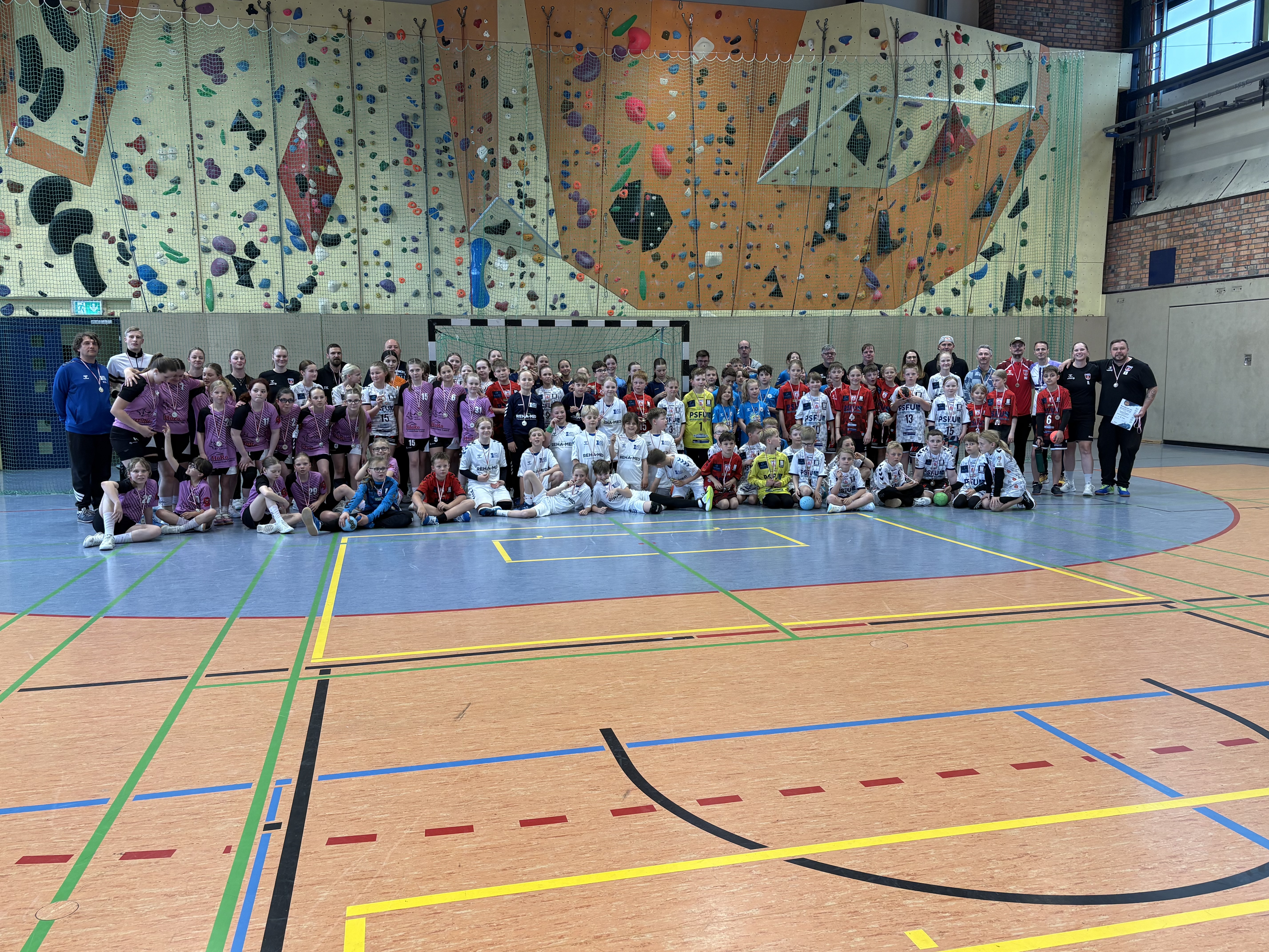 KreisKinder- und JugendOlympiade 2026: Handball-Nachwuchs zeigt starken Einsatz in Wernigerode!