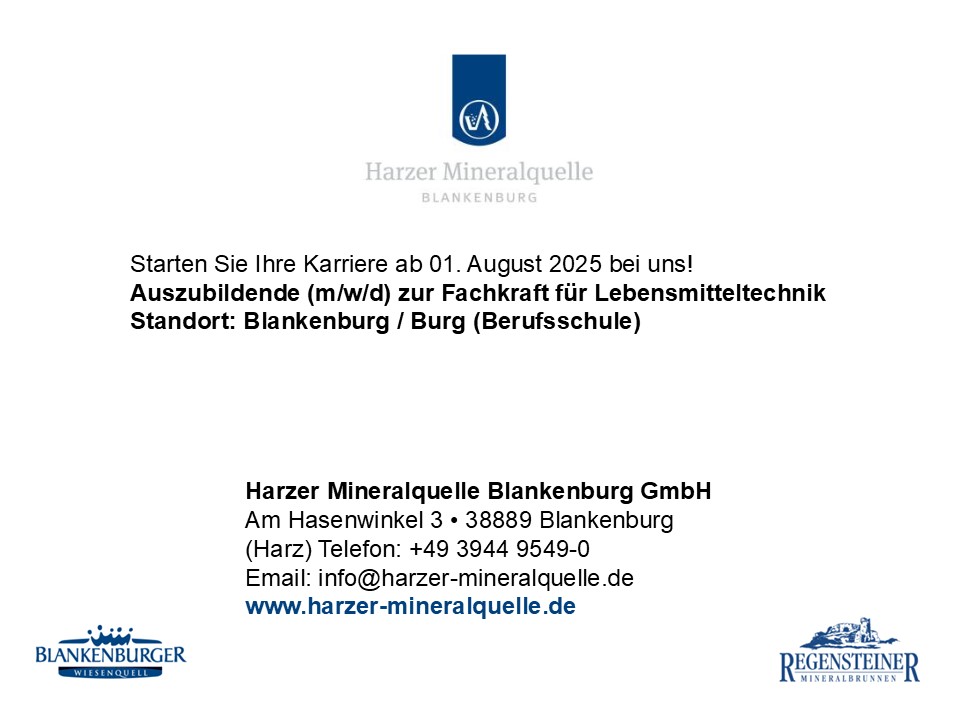 Harzer Mineralquelle Blankenburg GmbH