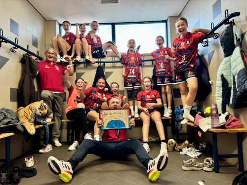 Weibliche D- Jugend gewinnt Auswärtsspiel gegen SV Anhalt Bernburg 21:26 (8:12)!