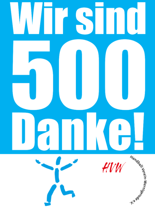 Wir haben die 500 Likes Marke bei Facebook erreicht, das gefällt uns.