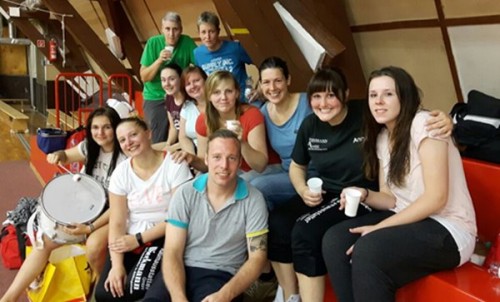 Die Damen der SpG Harz starteten beim Turnier in Staßfurt 
