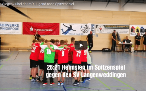 mD-Jugend siegt im Spitzenspiel
