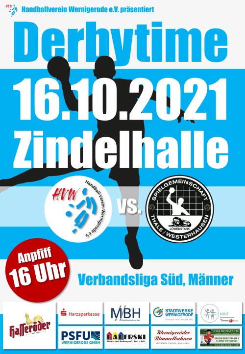 Derbyzeit am Samstag 16.10.21