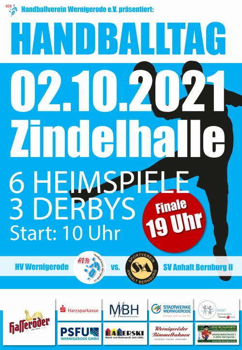 2. Wernigeröder Handballtag 02.10.21