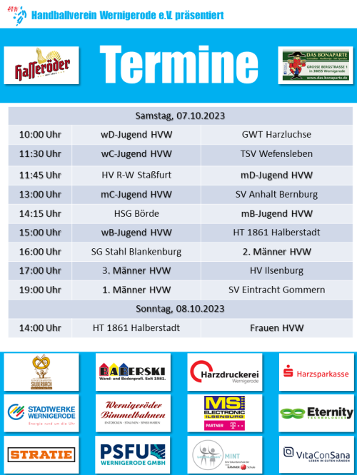 HVW Spiel am 07./08.10.2023