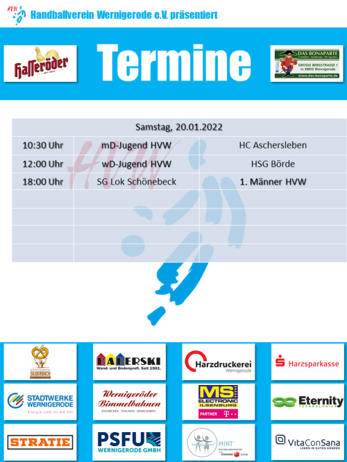 HVW Spiele am 20.01.2024