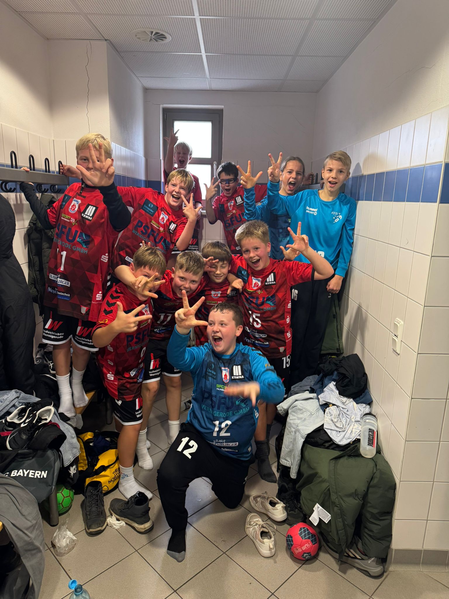 Auswärtsspiel der männlichen D-Jugend des HV Wernigerode!