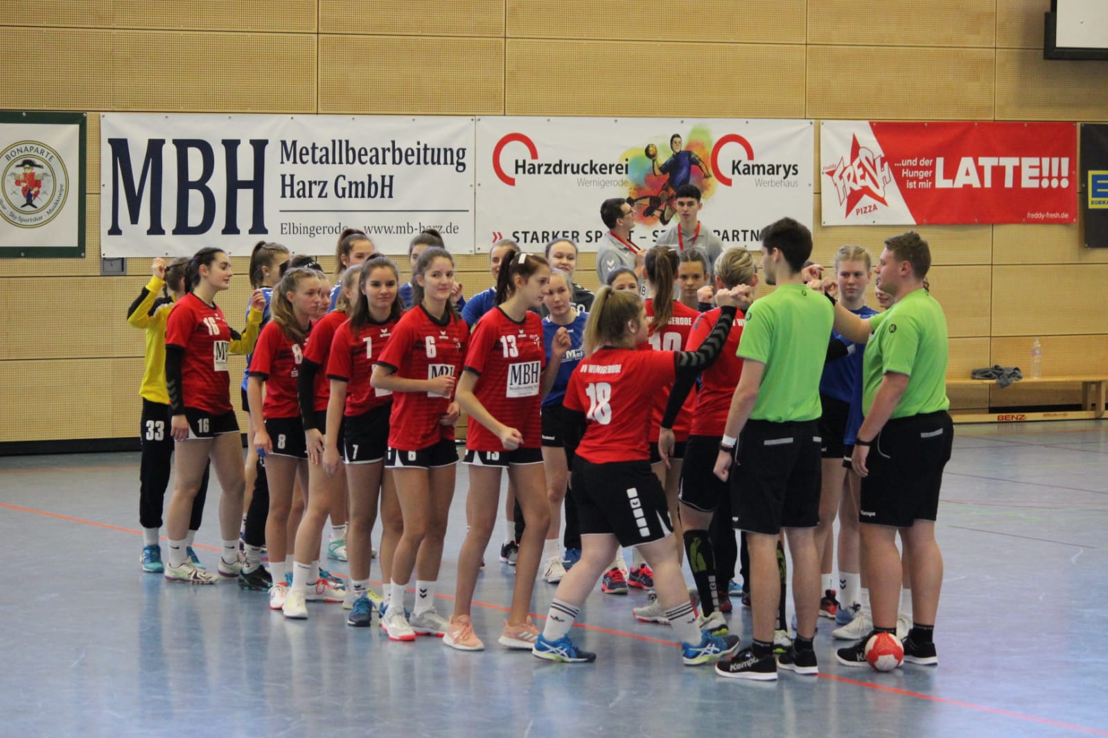 wB-Jugend mit Leistungssteigerung