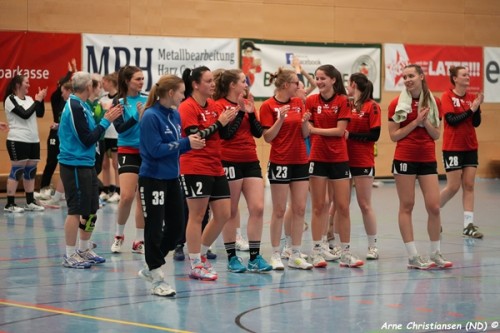 Frauen des HVW platzieren sich durch weiteren Sieg auf Platz 2 der Tabelle