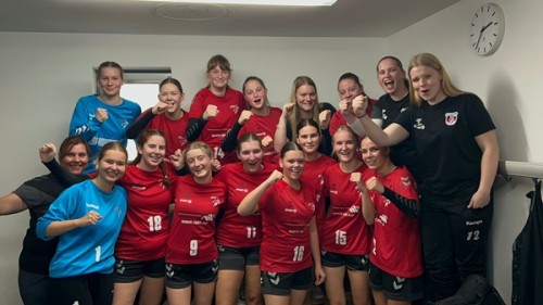 wA-Jugend feiert Sieg