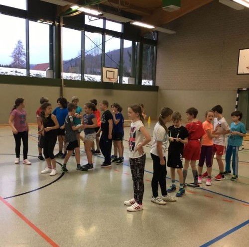 HVW outside, Handball in der Francke Schule