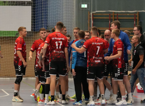 Knappe Niederlage der 1. Männermannschaft gegen TUS Radis