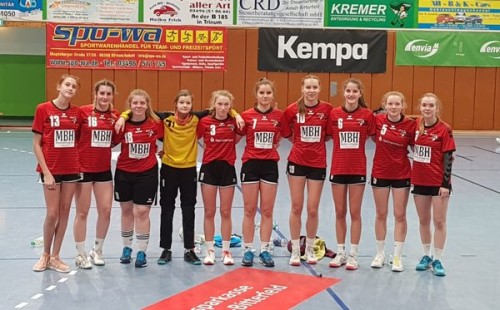 wB-Jugend kämpfen, aber unterliegen in Köthen