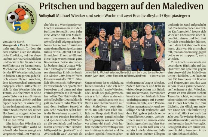HVW Vorsitzender Michael Wiecker hat auch ein zweites Hobby
