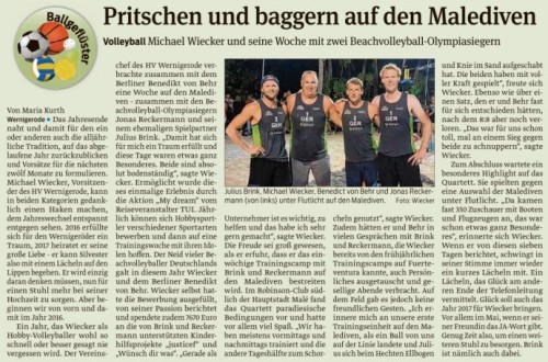 HVW Vorsitzender Michael Wiecker hat auch ein zweites Hobby