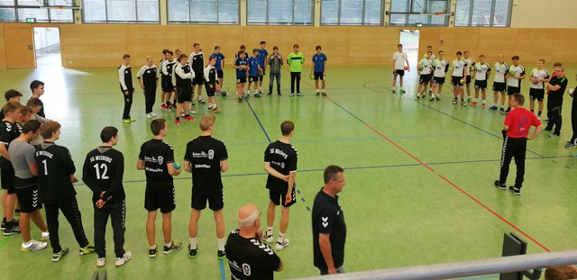 A-Jugend des HVW beim Trainingsturnier in Hannover Misburg