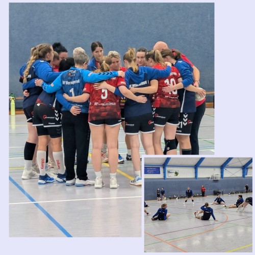 Aufholjagd wird nicht belohnt:  HvW - Damen unterliegen in kampfbetontem Spiel am 1. Advent.