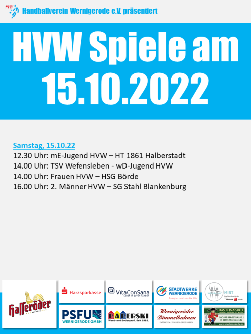 HVW Begegnungen am 15.10.2022