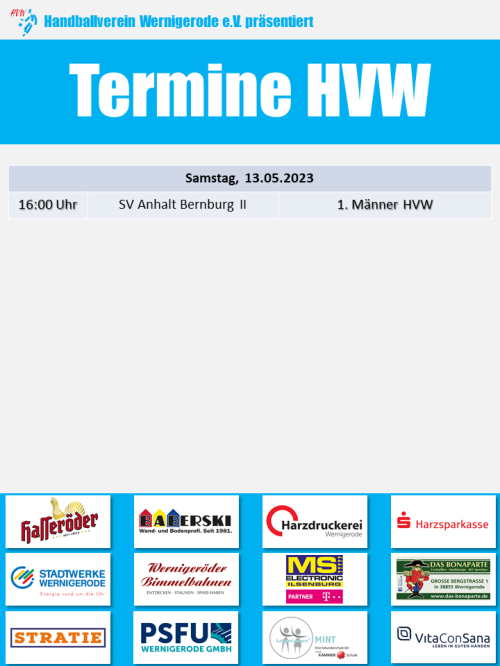 Letzter Spieltag der Saison 2022/23 am 13.05.2023