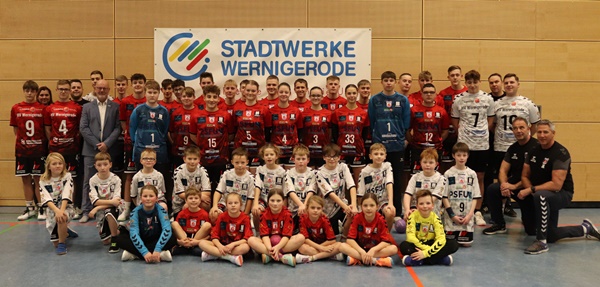 Stadtwerke Wernigerode verlängern Sponsoring mit dem HV Wernigerode