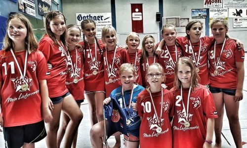 Weibliche E-Jugend erringt Sieg bei der KreisKinder Jugend Olympiade