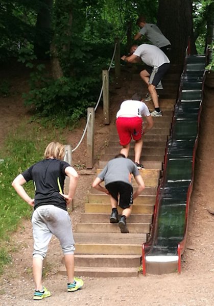 Training während der Ferien im Luga