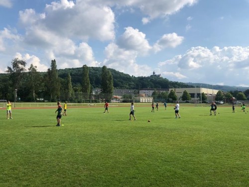 Die HVW Jugend steigt auch wieder ins Training ein