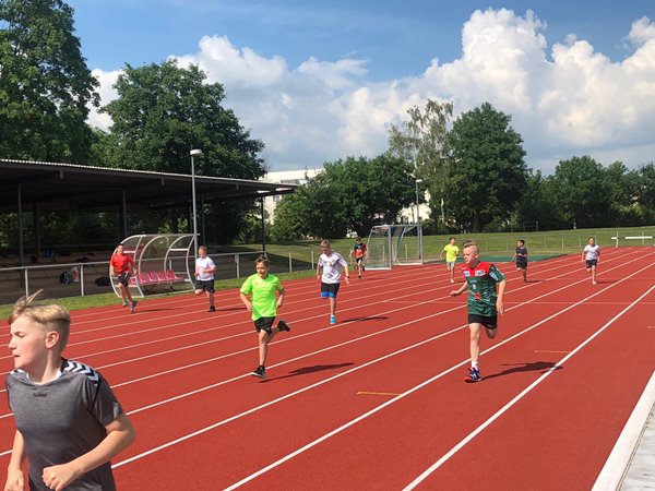 Die HVW Jugend steigt auch wieder ins Training ein