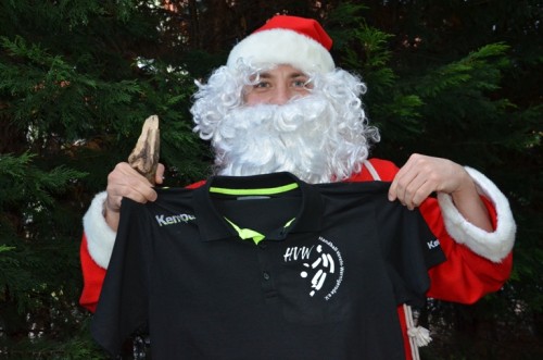 Der Weihnachtsmann ist HVW-Fan!