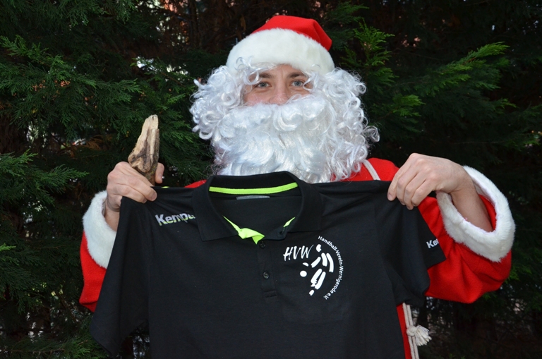 Der Weihnachtsmann ist HVW-Fan!