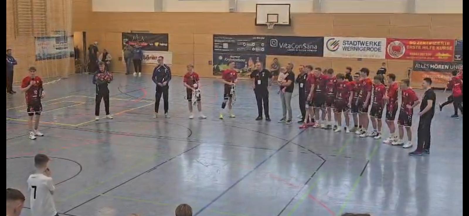 Spitzenspiel der A-Jugend Oberliga: HV Wernigerode vs. BSV 93 Magdeburg! 30:32 (16:17)