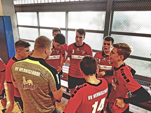 mB-Jugend mit schwierigem Doppelspielwochenende