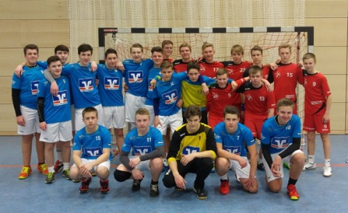 Gemeinsame Trainingseinheit der Jugendteams 