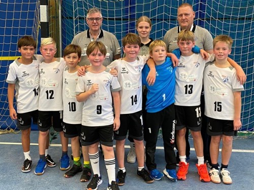 mD-Jugend mit Rumpftruppe in Langenweddingen