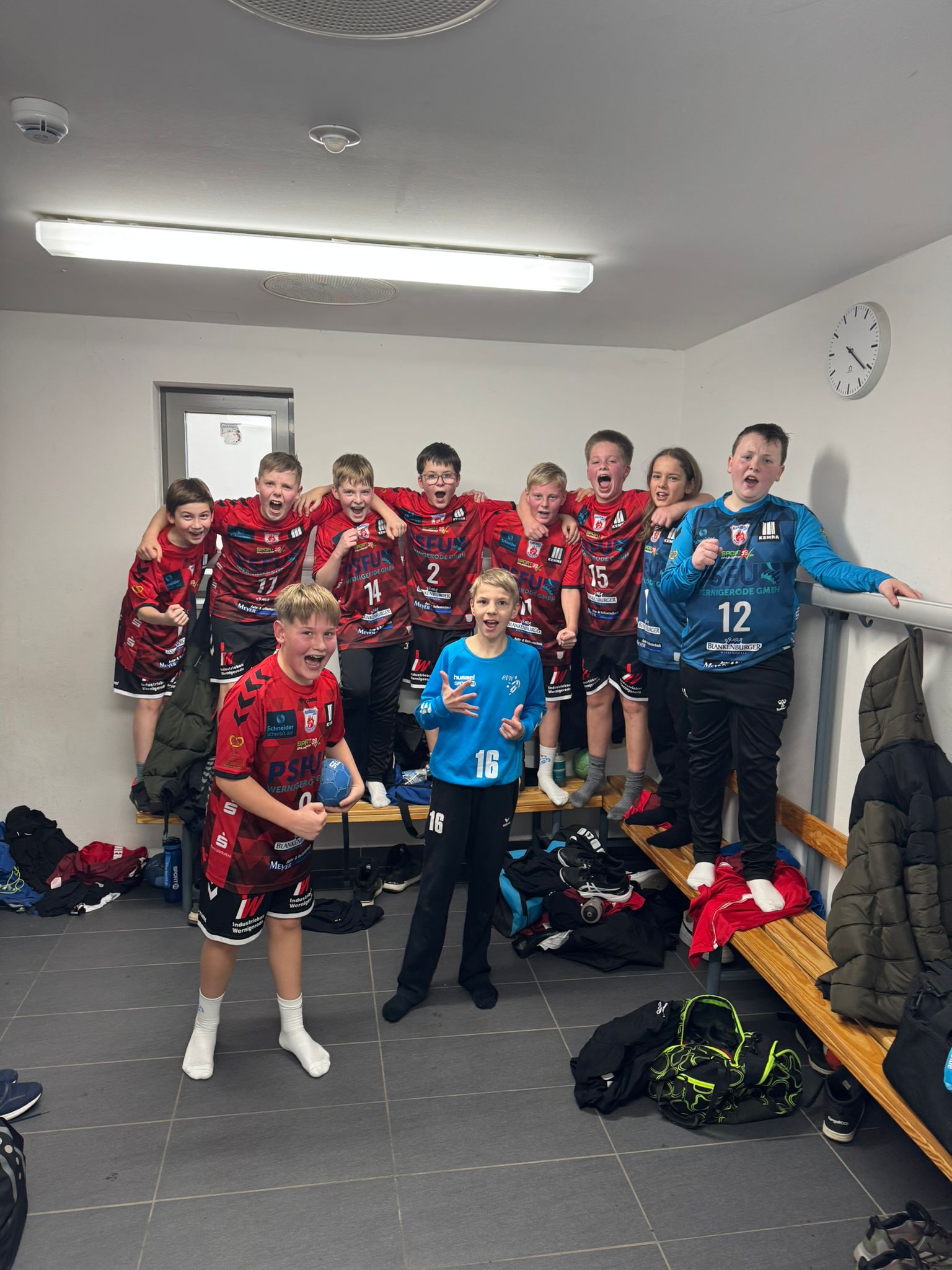 Verdienter Sieg der männlichen D-Jugend gegen SV Anhalt Bernburg  29:25 (15:13).